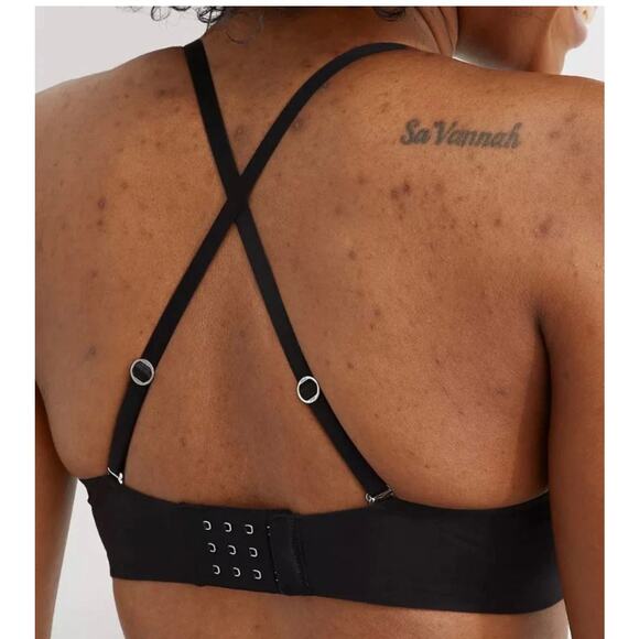 Aerie real good sunnie convertible black push up bra strapless NWT 36D ($49.50) - Picture 3 of 8